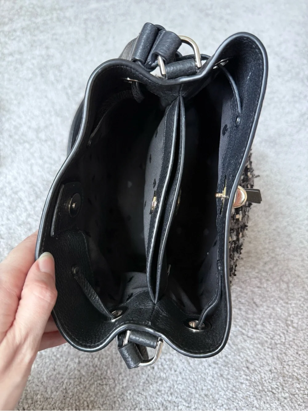 kate spade black multi